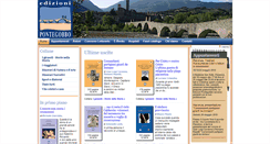 Desktop Screenshot of edizionipontegobbo.com